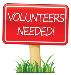 volunteers needed